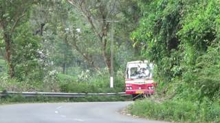 KSRTC Bus to Thekkady [upl. by Hsemar887]