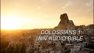 COLOSSIANS 1 NIV AUDIO BIBLE with text [upl. by Joslyn]