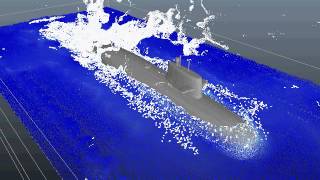 Realflow Test Submarine Emergency Surface [upl. by Millman8]