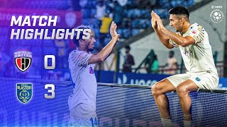 Highlights  NorthEast United FC 03 Kerala Blasters FC  MW 5 Hero ISL 202223 [upl. by Ahsinyd]