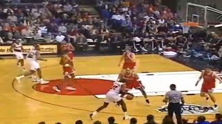 Clyde Drexler’s Last Game With The Blazers Clip EXTREMELY RARE FOOTAGE [upl. by Parhe656]