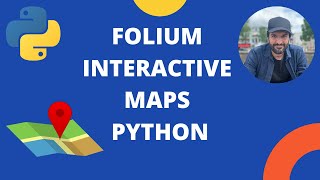 Interactive maps using Folium  Python [upl. by Manus582]