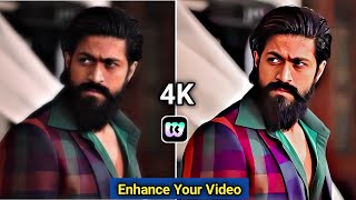 Video hd kaise kare  winkit app se video enhance kaise kare  4k status video editing [upl. by Llenod]