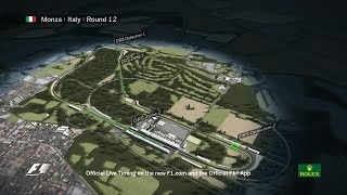 F1 Circuit Guide Monza [upl. by Ocihc]