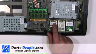 Dell Studio 17 17351737  WLAN Card Replacement  HowToTutorial [upl. by Tereb]