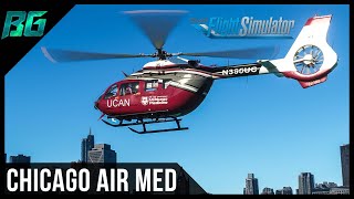 Chicago Aero Med  HPG Airbus H145 Action Pack  MSFS [upl. by Jesh]