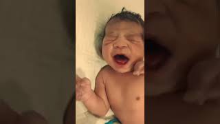 Cute baby neonate is irritable pediatrician baby cutebabies children cutebaby pediatrics [upl. by Rovit]