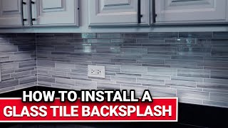 How To Install A Glass Tile Backsplash  Ace Hardware [upl. by Jane]