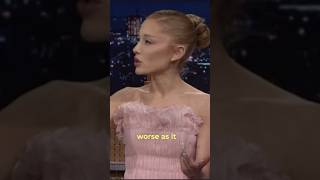 Ariana Grande on her hilarious SNL performance😂 arianagrande snl espresso [upl. by Sofko]