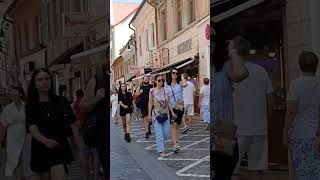 For a coffee in Brasov travel centerstreets [upl. by Horwath]