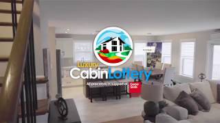 Easter Seals Luxury Cabin Lottery Cabin Tour 2019 [upl. by Boswell462]