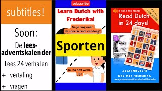 NT2 Sporten 2 To Play Sports Nederlands Dutch Nederland Holland Inburgering Staatsexamen [upl. by Cerelly]