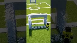 Minecraft Football Minigame⚽ shortsviral [upl. by Ecyt]