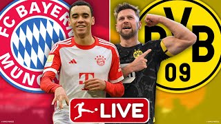 🔴 FC Bayern München vs Borussia Dortmund  Bundesliga 27 Spieltag  Watchparty [upl. by Ettolrahs]