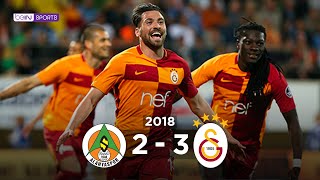 A Alanyaspor 2  3 Galatasaray  Maç Özeti  201718 [upl. by Brenden210]