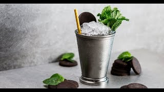 Thin Mint Julep Cocktail Recipe  Liquorcom [upl. by Allard]