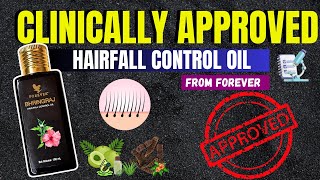 Forever Bhringraj Hairfall Control Oil I CLINICALLY TESTED amp APPROVED I TELUGU [upl. by Brit]