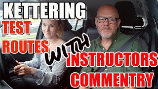 Master Kettering Test Routes with Richard amp Rebecca  R Drive School of Motoring [upl. by Ettelocin]