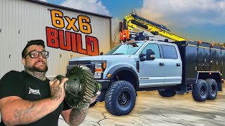 HOW TO BUILD A MONSTER 6X6 Custom AXLES FIRST [upl. by Atwahs]