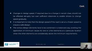 Highway Engineering I Lecture 08  Geometric Design of Highways Part 02  Road Construction Techno [upl. by Ocinom]