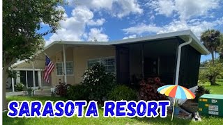 Sarasota Florida Resort HomeCamelot Lakes Mobile Home Park [upl. by Lindly]