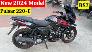 2024 Model Bajaj Pulsar 220F Review  On Road Price  Mileage  Feature  pulsar 220f 2024 model [upl. by Amelina]