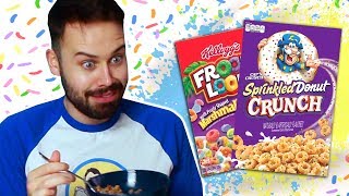 Irish People Try New American Cereals [upl. by Eleon]