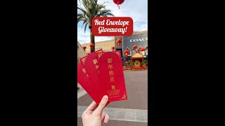 Citadel Outlets Red Envelope Giveaway shorts citadeloutlets lunarnewyear [upl. by Assirialc]