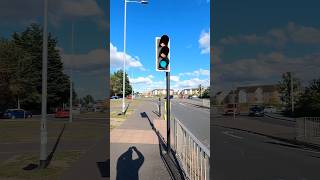 Wymondham Norwich Road PEEK TLED Traffic Lights Toucan Crossing [upl. by Martynne]