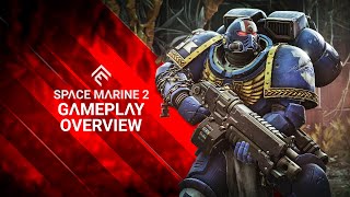 Warhammer 40000 Space Marine 2  Gameplay Overview Trailer [upl. by Cyprian900]