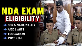 NDA Exam Eligibility  NDA Exam 2020  NDA Exam 2021  UPSC [upl. by Jovi]