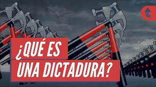 ¿Qué es una DICTADURA Resumen y Ejemplos [upl. by Nylirret]