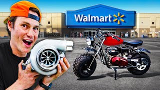 We Put a Wishcom Turbo on a Walmart Motorcycle [upl. by Harwell]