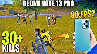 Redmi Note 13 Pro Pubg Test 🥵  Smooth  60 FPS ⚡  Pubg Mobile Gameplay [upl. by Borek652]