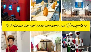 13 themebased restaurants in Bangalore restaurant bangalore bengaluru themerestaurant [upl. by Namyl315]