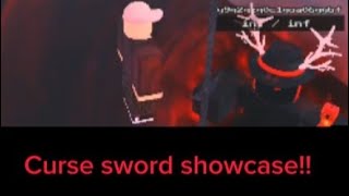 KSFU  Curse sword showcase Credits to puxmun [upl. by Ahseinet]