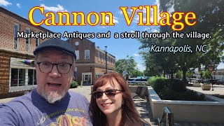 Cannon Village  Marketplace Antiques  A walk through the village  Kannapolis NC [upl. by Lai445]