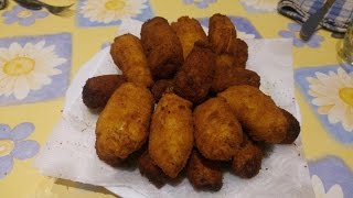 CROQUETAS CASERAS DE POLLO cocina facil [upl. by Ueihtam826]