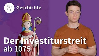 Der Investiturstreit ab 1075 – Geschichte  Duden Learnattack [upl. by Ahseel]