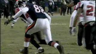 Falcons vs Bears 2005 Week 15 [upl. by Lobel]