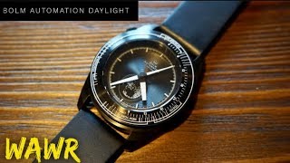 BOLM Automation Daylight PVD Watch Review  Daylight Function [upl. by Grannia]