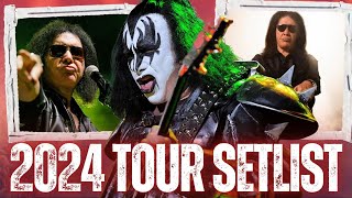 Gene Simmons Band Tour 2024 Setlist Breakdown [upl. by Lorolla]