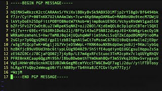 PGP key pair generation encryption and decryption in Python 3 [upl. by Yllah]