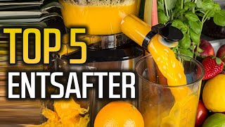 DIE 5 BESTEN ENTSAFTER  Slow Juicer im Vergleich Test 2021 deutsch Siehe VideoInfo [upl. by Emmons68]