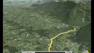 AnnecySemnoz  Le Parcours  Etape du Tour 2013 [upl. by Nivrad]