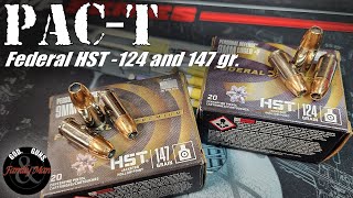 PACT Testing the 124 gr and 147 gr Federal HST with soft barrier [upl. by Ardekal]