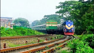 Mega Compilation of Intercity train of Bangladesh Railway  EMD amp ALCO Loco  Metre amp Broad Gauge [upl. by Myles197]