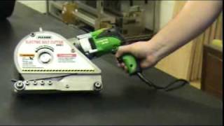 Electric Belt Cutter Installation [upl. by Berlinda]