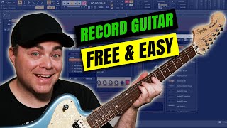 Easily Record Guitar in Cakewalk Tutorial [upl. by Bjorn]