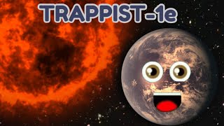 TRAPPIST1E ExoplanetEarth like exoplanet fan song [upl. by Ecirtap]